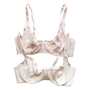 Jessica Simpson Bras Women’s 36C Sexy Romantic Fairy Lace Floral Bralette Bundle